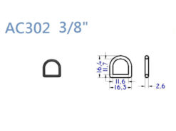 AC302 3/8"