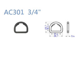 AC301 3/4"