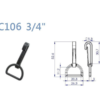 AC106 3/4"