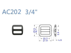 AC202 3/4"