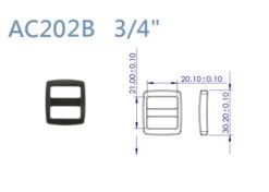 AC202B 3/4"