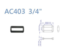 AC403 3/4"