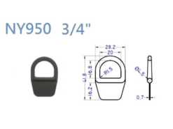 NY950 3/4"